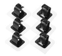 Toyvian 6piezas Soporte Adhesivo Para Barras De Cortina Fijación Segura Para Ventanas De Diferentes Uso Dormitorios Salones y Oficinas