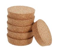 Toyvian 6piezas Tapones De Corcho para Tarros De Vidrio Cierre Hermético para Botellas Pequeñas y Terrarios para Decoración De Micro Paisajes y Flores Hidroponicas