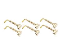 Toyvian 6piezas Tornillos De Barbilla De Violín Accesorios De Metal Para Chin Rest De Fácil Instalación y Alta Durabilidad