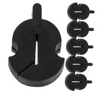 Toyvian 6piezas Violín De Goma Sordina Para Violín Práctico Ligera y Duradera Para Principiantes