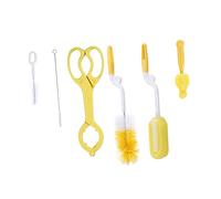 Toyvian 7 Uds Cepillo Para Biberón Cepillo Para Biberón Cepillo De Esponja Para Suministros De Bebé Limpiador De Esponja Para Bebé Detergente Cepillo Para Bebé