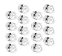 Toyvian 8 Pares Pendientes Magnéticos de Perla para Novias Joyería Nupcial Doble Faz sin Perforación Accesorios Ligeros y Elegantes para Decoración de Velo y Vestido de Boda