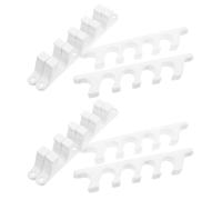 Toyvian 8 Piezas Conector de Plástico para Reposapiés Reclinable de Posiciones con Dientes para Sillas Plegables de Exterior Accesorio Ajustable Resistente
