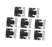 Toyvian 8 Piezas De Conectores De Conexión para Sofás Seccionales con Hebillas De Fijación Conectores para Sofás Seccionales Negros