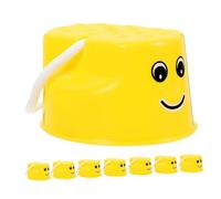 Toyvian 8 Piezas Equilibrio sobre Juguete de Equilibrio Entre Padres e Hijos zancos de plástico para Caminar Pequeños zancos zancudos de Caminante el plastico