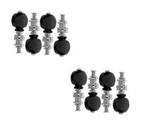 Toyvian 8 Uds Cuerdas Cuerda De Ukelele Clavijas De Afinación Para Ukeleles Claves De Clavijas De Afinación De Cuerdas Pequeños Afinadores De Ukelele Herramientas Abs Universal Boton Piano