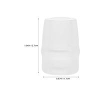 Toyvian 8 Válvulas de Mordida de Silicona para Botella de Agua Deportiva Boquillas Blandas a Prueba de Fugas de 1 CM Kit de Repuesto para Ciclismo Running y Montañismo Boquilla