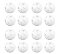 Toyvian 80piezas Baile de Campana Sonajero de Plástico Balones para Juguetes de Peluche de Repuesto para Sonajeros DIY