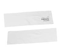 Toyvian 88 Cubierta de polvo de piano Funda antipolvo para teclado de piano cubierta de teclado de piano de tela simple cubierta del teclado trapo del polvo interpretación en piano