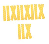 Toyvian 8pares of Anti- Drumstick Sleeves for Comfortable Grip Drumstick Protectors for Instruments Non- Caps Pattern