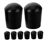 Toyvian 8piezas Accesorios para Violonchelo Tope de Goma Redonda Base Antideslizante para Suelo para Practicar de Diámetro Interior Almohadillas para Clavija de Extremo