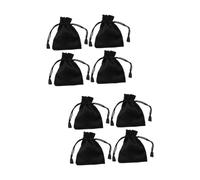 Toyvian 8piezas Bolsas De De Cuerda para Dados para Almacenamiento De Joyas y Accesorios Organizador De y