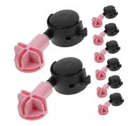 Toyvian 8piezas Ruedas Deslizantes para Jaulas De Gatos Ruedas Giratorias para Transportar Mascotas Protegen El Suelo y Facilitan El Movimiento Cualquier