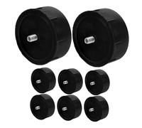 Toyvian 8piezas Tapas para Postes De Rascador para Gatos Repuestos para Rascadores Accesorios para Bricolaje Reparación De Estructuras De Escalada De Repuesto para Muebles Interiores