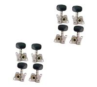Toyvian 8piezas Tuning Pegs De Guitarra Diseño De Alineación De Cuerdas Clavijas De Afinación De Prácticas Para Guitarras Eléctricas Color Plateado
