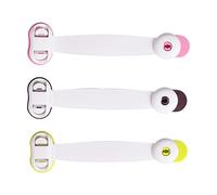 Toyvian 9 Piezas Hebilla De Mano Anti-pellizco Pestillos Del Gabinete De Seguridad Gabinete Cerraduras Bebé Cerradura Del Gabinete Del Bebé Abdominales Cajón Niño