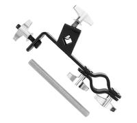 Toyvian Abrazadera de Soporte de Cencerro Metálico Accesorio para Platillos Soporte para Brazo de Platillo Estable Suministros para Instrumentos Musicales de Batería y Jazz