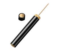 Toyvian Abridor de Vino a Presión de Aire Portátil en Color Dorado, Accesorio de Barra Ligero y Compacto para Abrir Botellas de Vino Tinto en Casa, Bar y Restaurante, Herramienta Práctica