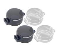Toyvian Accesorios De Cocina 4 Piezas Protector De Estufa Mr Buddy Calentador Cubierta De Gas Estufa a Prueba De Bebés Stove De Cocina Horno Cubierta Del Interruptor Abdominales
