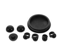 Toyvian Accesorios De Silicona Para Handpan Fundas De Dedo y Almohadillas Para Kit De Hardware Para Batería