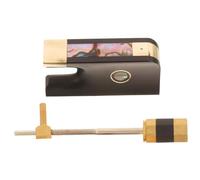 Toyvian Accesorios Profesionales para Violín con Botón de Palo y Tornillos de Madera y Cobre, Resistentes al Desgaste y Fáciles de Aplicar, Juego de 1 Set para Violin