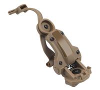 Toyvian Accesorios Tácticos para Casco de Juego Soporte de Auriculares Giratorio y Plegable, Material de Nylon, Kit de Instalación Fácil y Almacenamiento Compacto