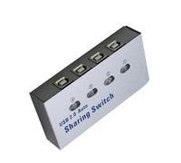 Toyvian Adaptador USB 2.0 para Compartir impresoras: Conecta y comparte fácilmente impresoras con Cable Entre Ordenadores. Adaptador USB para conexión Mediante Ideal para entornos empresariales y
