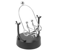 Toyvian Adorno De Escritorio De Hierro para Decoración De Hogar, Instrumento Perpetuo Pequeño, Columpio Móvil para Oficina, Obsequio Creativo De Inauguración, Multifuncional y Resistente