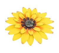 Toyvian Adorno Floral de Pared de Hierro Flores de Margarita, Embellecimiento para Sala de Estar y Dormitorio, Diseño Natural Artístico que Nunca Pierde Su Color