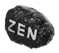 Toyvian Adorno Piedra de Paisaje Zen Resinada Miniatura, Decoración Jardín al Aire Libre, Piedra Estilo Japonés, Micropaisaje, para Hogar Oficina, Complemento Decoración Moderna