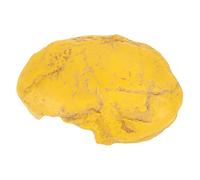 Toyvian Agujero de árbol de escondite Cuevas se esconde esconder ocultación Accesorios para peceras Refugio de Acuario de Resina escondites de Reptiles de Cueva de Peces Amarillo
