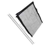 Toyvian Aislamiento De Protección De Seguridad para Perros y Bebés Barrera Aislada De Malla Puerta De Seguridad para Mascotas para Escaleras y Habitaciones