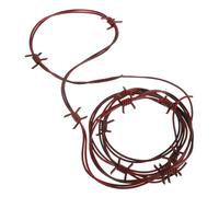 Toyvian Alambre De Plástico De Imitación Para Halloween Cadena Falsa Decoración Colgante Espeluznante Para Fiestas De Terror Interior Cadenas De Juguete Para Ambientación De Casas Embrujad