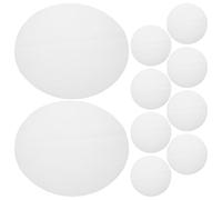 Toyvian Alfombrillas de Silicona Redondas para Vaporera 12piezas, Antiadherentes y Resistentes a Altas Temperaturas, Ideales para Cocinar Dim Sum y Alimentos al Vapor