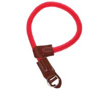 Toyvian Algodón PU, Correa de Muñeca para Cámara Fotográfica Rojo | Cámara de Acción y Foto, Práctica y Resistente, Uso Exterior y Camping, Diseño Simple