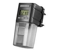 Toyvian Alimentador Automático para Peces de Acuario 75ml Temporizador, Ahorro de Energía y Dispensador Eléctrico Ajustable para Vacaciones y Tanques