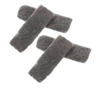 Toyvian Almohadilla Calentadora Catalítica Portátil Gris, 4 Piezas, Repuesto para Calentadores de Manos y Pies, Resistente Fibra de Vidrio, Adecuado para Camping, Pesca y