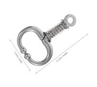 Toyvian Anillo Nasal Inoxidable para Ganado con Alicates de Herramienta Resistente para Control de Vacas y Gestión Agrícola