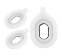Toyvian Arandelas de Reparación y Proporcionan Tono Equilibrado de Plástico Blanco 3piezas que Mejoran la Calidad del Sonido para Trompeta para Reparación de Instrumentos