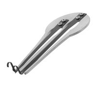 Toyvian Arpa Sonido Claro de Boca Portátil para Principiantes Instrumento Musical Nacional de Aleación Plata y Diseño Cómodo para Relajación y Prácticas de Meditación