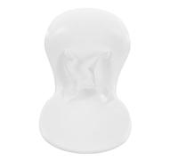 Toyvian Asiento de Coche para Muñecas Miniatura Blanco, Transportador para Hámster con Clip de Ventilación y Correa Ajustable, Asiento Decorativo y Funcional para Mascotas Pequeñas