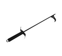 Toyvian Atizador para Chimenea de Acero Resistente Mango Largo Antideslizante Tenazas para Fogata Multifuncionales Herramienta Práctica para Barbacoa y Fogones Exteriores Uso Doméstico