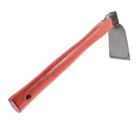 Toyvian Azada de Mano para Jardinería Cabeza de Hierro y Mango de Madera, Herramienta Portátil para Plantar Flores y Labrar Patio o Agricultura