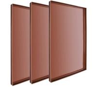 Toyvian Bandeja de Silicona para Deshidratador 3 Piezas Reutilizable Café Resistente al Calor para Frutas y Verduras en Horno y Secadora Hogar