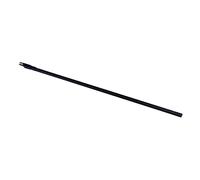 Toyvian Barra de Armadura de Acero Negro Modelo Gh152 de 370 Mm Ajuste Bidireccional Accesorio Resistente y Preciso para Guitarra