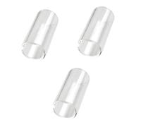 Toyvian Barra Deslizante De Vidrio Para Guitarra Acústica 3 Unidades De 51 Mm Para Guitarra Country Y Jazz. Material De Vidrio De Ligero Y Fácil De Usar.