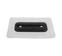 Toyvian Base de Caja de Aletas para Tabla de Surf, Adaptador de Aleta Central de 9 Pulgadas, PVC Blanco, para Tabla de Paddle Surf Hinchable, conexión de Ranura de Aleta