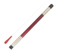 Toyvian Bastón de Dirección de Sándalo Rojo Oscuro para Conductor Musical, Accesorio Portátil para Conciertos y Orquestas, Funda Protectora, Herramienta Flexible y Duradera para Mostrar