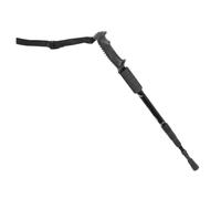 Toyvian Bastón de Senderismo Telescópico de Aluminio Bastón Antideslizante Portátil para Caminar y Mango Ergonómico para Actividades