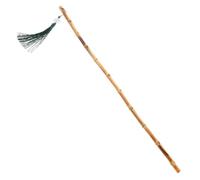 Toyvian Bastón Decorativo de Yoga de Raíz de Bambú Dispositivo Disciplinario Educativo Multifuncional para Enseñanza y Decoración con Resistente y para Actividades